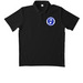 Porter County Democrats, a Black Unisex Performance Polo