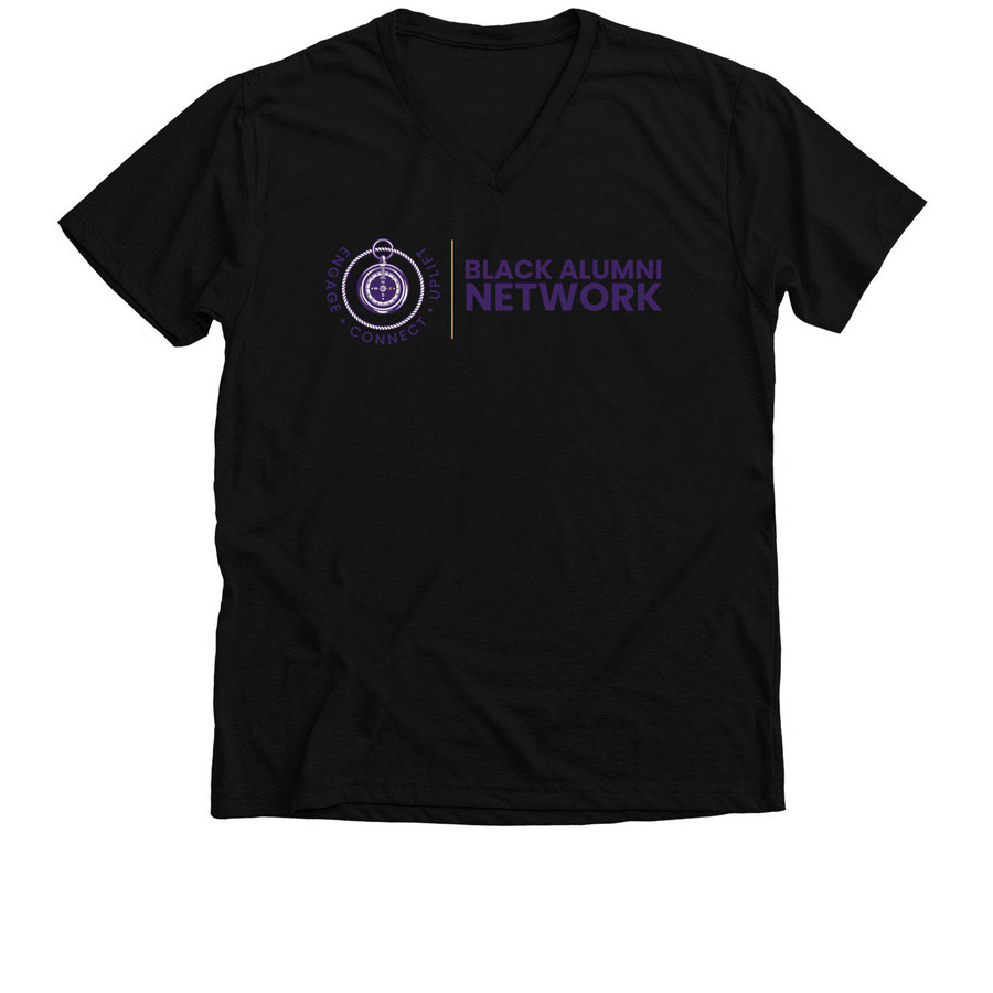 ECU Black Alumni Network&nbsp;, a Solid Black Blend Premium V-Neck Tee