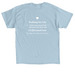Hydrocephalus Walk 2026, a Light Blue Classic Unisex Tee (back-view)