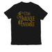 UBE, front print only, a Deep Black Allmade Organic Cotton Unisex Tee