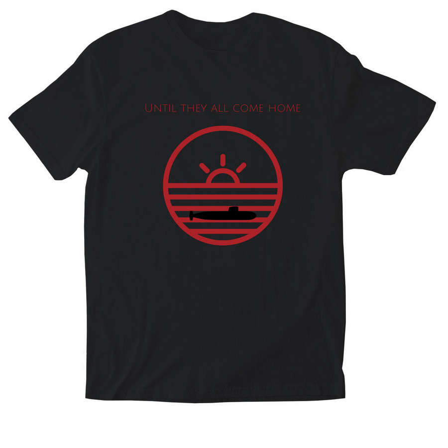 FRG Fundraiser - Until They All Come Home, a Black Softstyle Cotton Tee