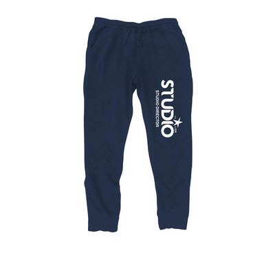 Studio director sweats, a Classic Navy Midweight Fleece Joggers