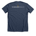 RN Float Pool Shirts, a Heather Navy Premium Unisex Tee (back-view)