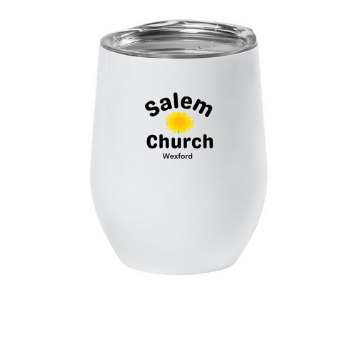 Salem Sips 2, a White Insulated Wine Cup