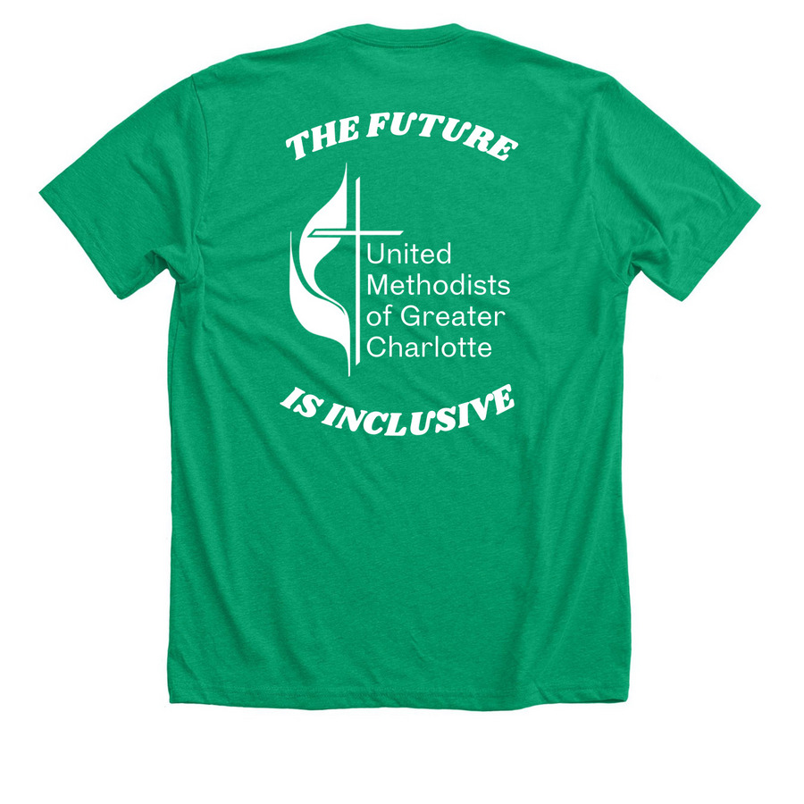 2026 Trans Mic & Amp Pride Shirt, a Heather Kelly Premium Unisex Tee (back-view)