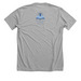 "When Kids Read" Flower Shirts + Sweatshirts&nbsp;, a Athletic Heather Premium Unisex Tee (back-view)
