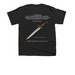 HERSHEL RIFLEMANS KNIFE, a Black Youth Unisex Tee (back-view)