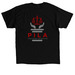 Big Fan of Human Rights + Logo Collection, a Black Classic Unisex Tee (back-view)