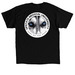 Wolf Pack Shirt, a Black Classic Unisex Tee (back-view)