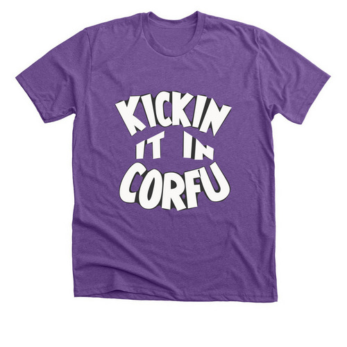Summer Party, a Heather Team Purple Premium Unisex Tee