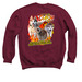 Dash FCI 2026, a Maroon Crewneck Sweatshirt (back-view)