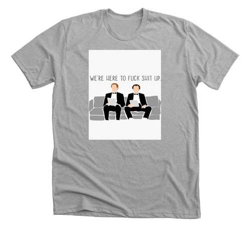 Step Brothers, a Athletic Heather Premium Unisex Tee