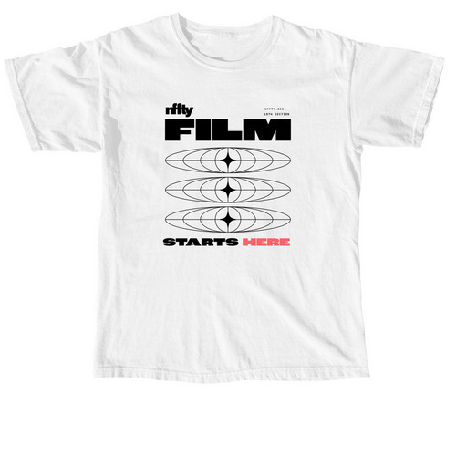 NFFTY 2026 Apparel - Pink, a White Comfort Colors Unisex Tee