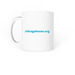 Chicago House and Social Service Agency, a White Coffee Mug (back-view)