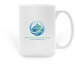 PNWIS Logo Mugs, a White Large Coffee Mug