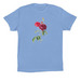 Resilient Rose, a Carolina Blue Premium Cotton Tee