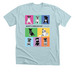 Adopt A Rescue Pup T-Shirt, a Heather Ice Blue Premium Unisex Tee
