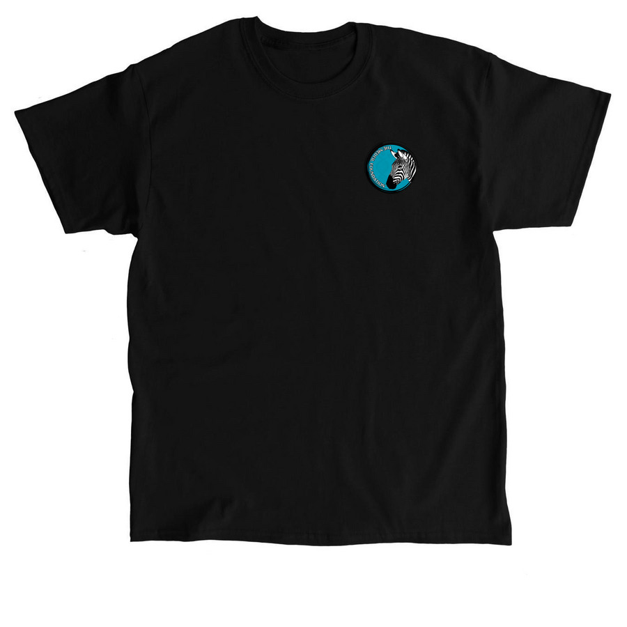 Zebra Circle, a Black Classic Unisex Tee