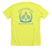 Centennial Country Club, a Neon Yellow Premium Unisex Tee (back-view)