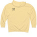 Balki Online, a Light Yellow Midweight Pullover Hoodie (back-view)