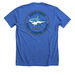 SSELC SHARK SWAG!, a Heather True Royal Premium Unisex Tee (back-view)