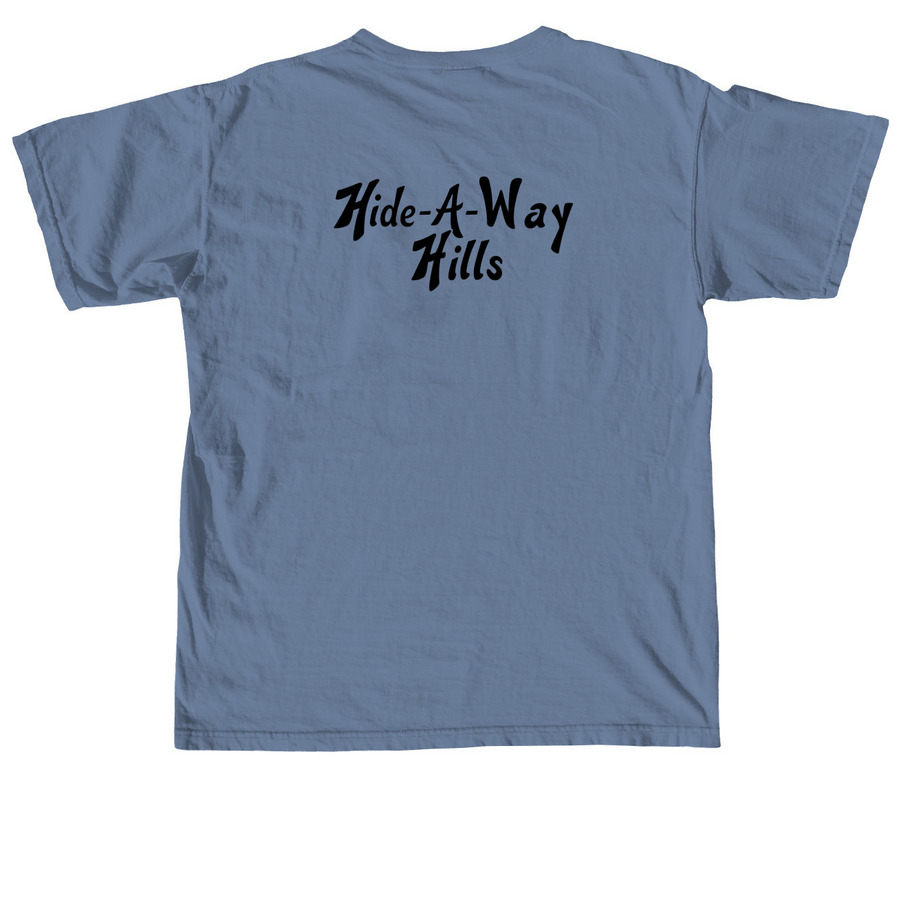 LOFS OG, a Blue Jean Comfort Colors Unisex Tee (back-view)