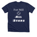 Fort Mill All Stars 2026, a Solid Navy Blend Premium Unisex Tee