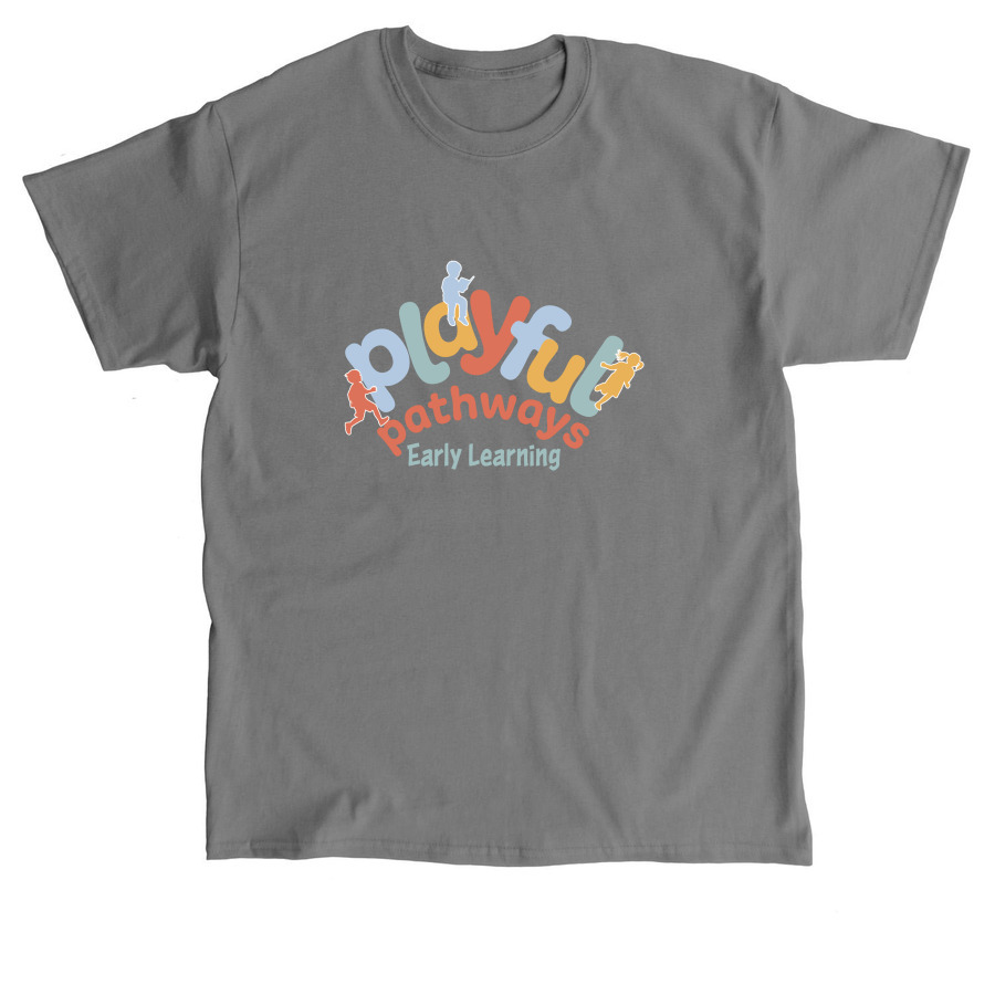 Youth Sizes, a Charcoal Classic Unisex Tee
