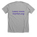2026 Marfan Awareness Month Community Tee, a Athletic Heather Premium Unisex Tee (back-view)