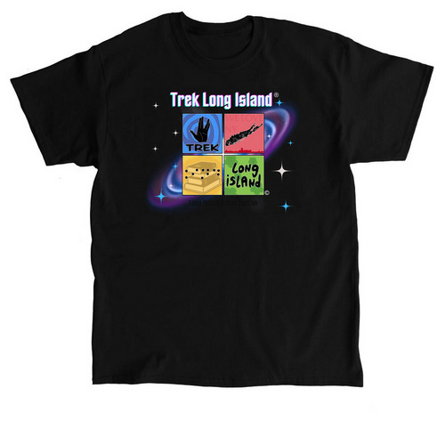 Trek Long Island, a Black Classic Unisex Tee