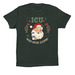 ICU when you're sleeping, a Hunter Green Premium Cotton Tee