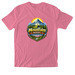 Mountain Quest Logo T-Shirt, Adult Sizes, a Azalea Softstyle Cotton Tee