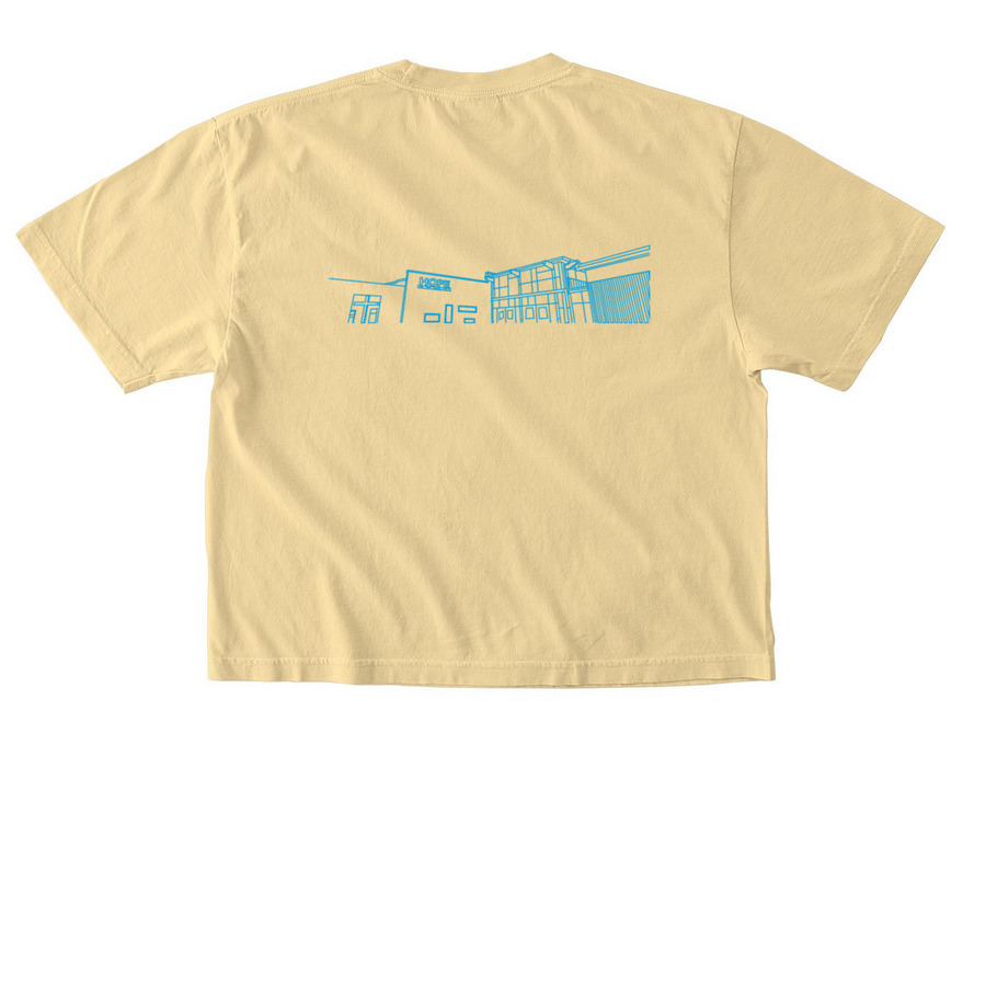 Special Needs Volunteer Shirts 2, a Butter Comfort Colors Boxy Tee (back-view)