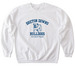 Breton Downs Bulldogs, a White Softstyle Crewneck Sweatshirt