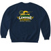 Lemoore not command specific&nbsp;, a Navy Softstyle Crewneck Sweatshirt (back-view)