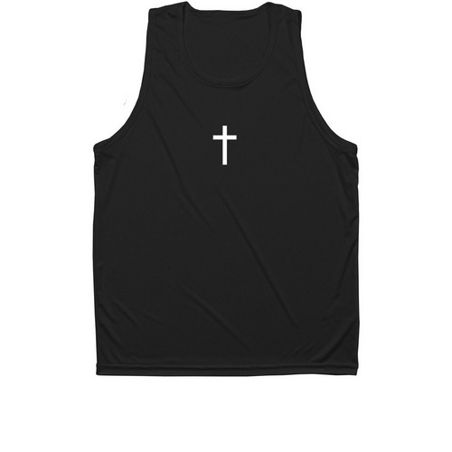 Set Apart, a Black Unisex Performance Tank