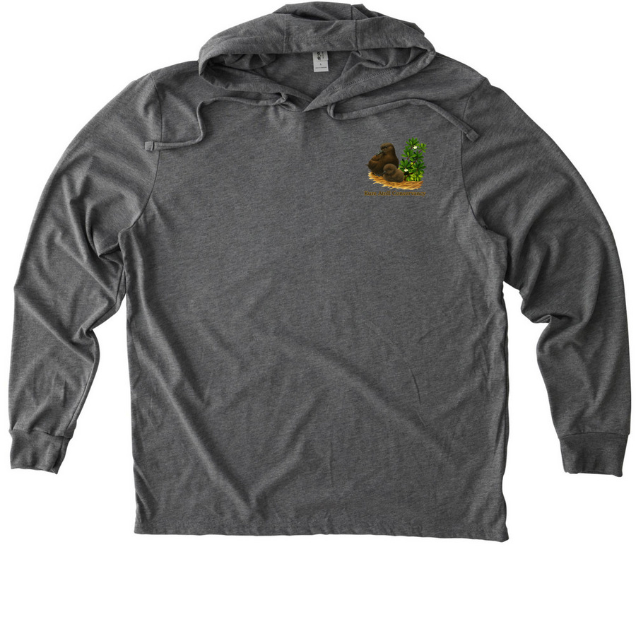 ?Ao?? (Christmas Shearwater) Shirts!, a Aluminum Grey Allmade Eco Triblend Hoodie Tee