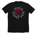 PWT C4 BOMB SERIES, a Solid Black Blend Premium Unisex Tee (back-view)