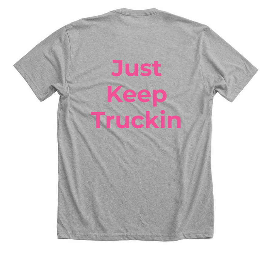 Tara?s Team, a Athletic Heather Premium Unisex Tee (back-view)