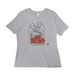 Art Central Gallery Fundraiser, a Solid Athletic Grey Women?s Relaxed Cotton Tee