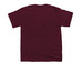 n-Lorem Foundation Logo & Script, a Maroon Youth Unisex Tee (back-view)