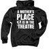 (Hoodie) Mothers in Theatre | PAAL, a Black Pullover Hoodie