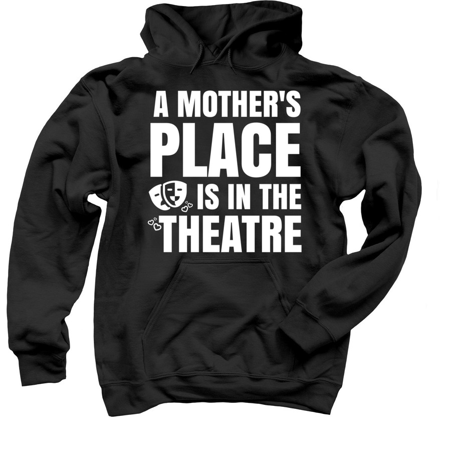 (Hoodie) Mothers in Theatre | PAAL, a Black Pullover Hoodie