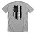 FU Cancer Fighting&nbsp;, a Athletic Heather Premium Unisex Tee (back-view)