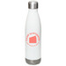 Camp Sawtooth Water Bottle, a White Stainless Steel Water Bottle