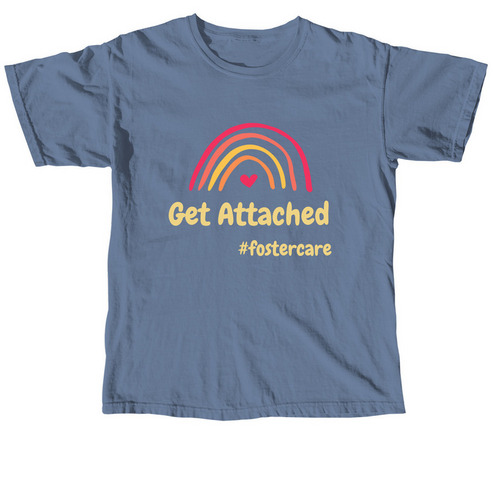 Get Attached&nbsp;, a Blue Jean Comfort Colors Unisex Tee