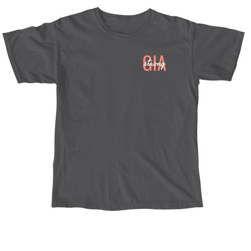 #GiaStrong, a Pepper Comfort Colors Unisex Tee