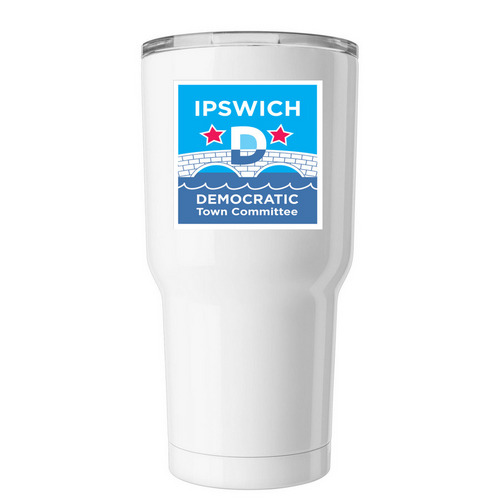IDTC Insulated Tumbler, a White Insulated Tumbler