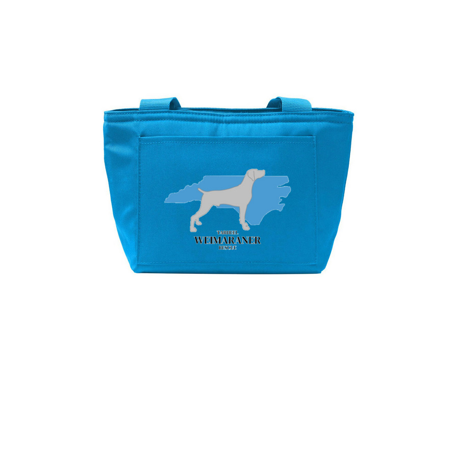 Carry Your Lunch. Carry the Mission., a Parcel Blue Insulated Lunch Tote