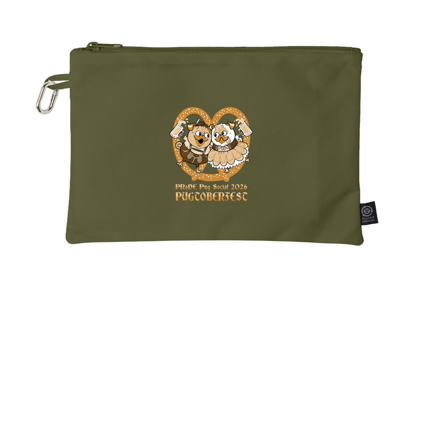 2026 Pugtoberfest Pouch, a Olive Grove Go-Go Pouch